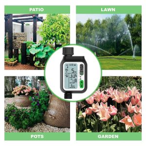 تايمر مياه للري مع حساس مطر