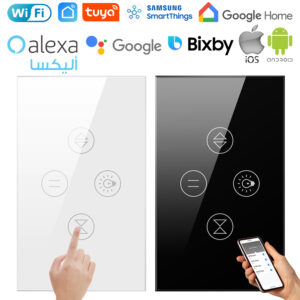 مفتاح أباجور لمس مع كبسة إضاءة سمارت Avatto