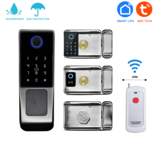 قفل بوابة أو باب العمارة سمارت