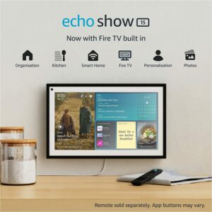 أمازون أليكسا إيكو شو 15 Amazon Echo Show 15 | Full HD 15.6 Alexa and Fire TV built in