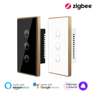مفاتيح الإضاءة | إطار نحاسي Zigbee