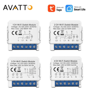 ريليهات اضاءة سمارت Avatto Wifi